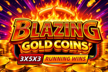 Blazing Gold Coins RUNNING WINS™